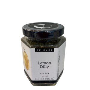 Epicure Lemon Dilly Dip Mix 1.4 Oz (40g) Glass Jar